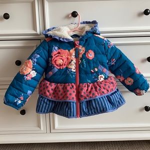 Matilda Jane 2t floral winter coat